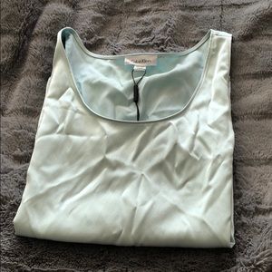 Calvin Klein seafoam color tank new with tags